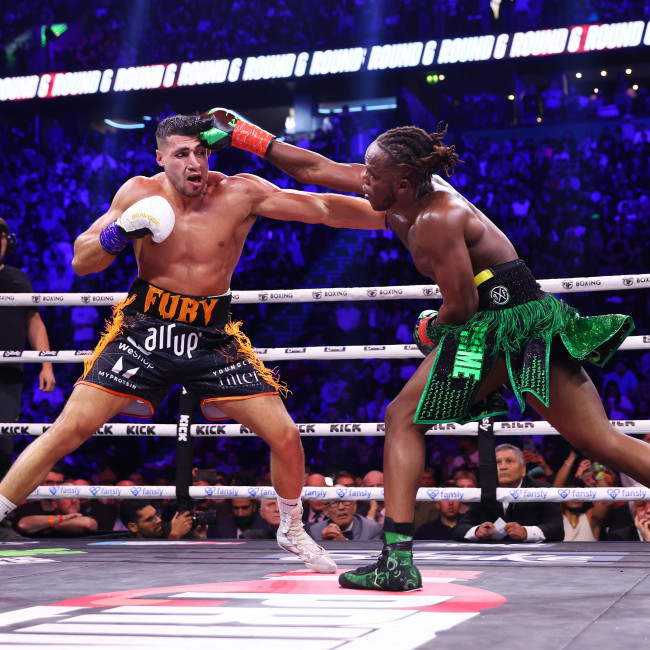 KSI thinks he would perform 'better' in Tommy Fury rematch after weight error