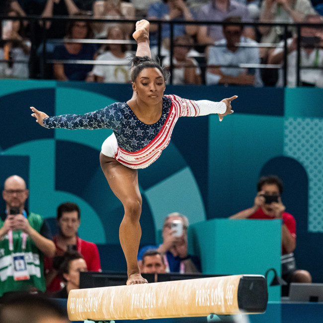Simone Biles has given her body 'a break' after Olympics