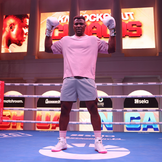 Francis Ngannou will fight in both MMA and boxing in 2025