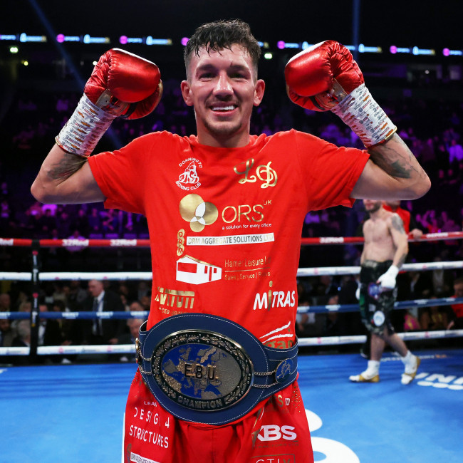 Liam Davies moves up a weight category after first loss