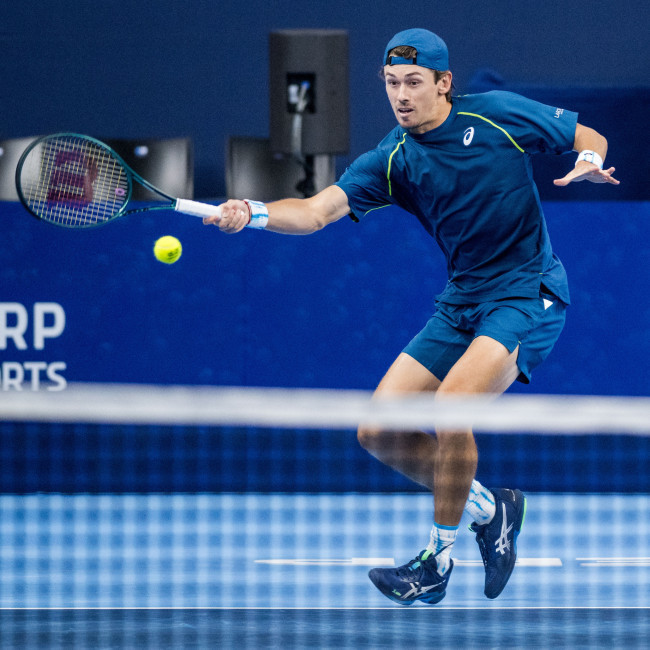 Alex de Minaur aiming for more progress in 2025