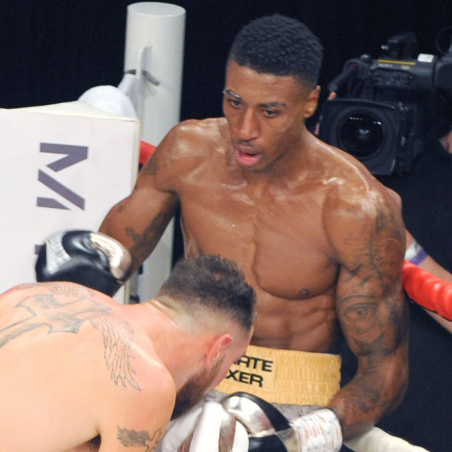 Shakan pitters is always training