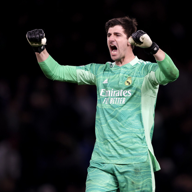 Thibaut Courtois says Carlo Ancelotti loses his temper with Real Madrid at times