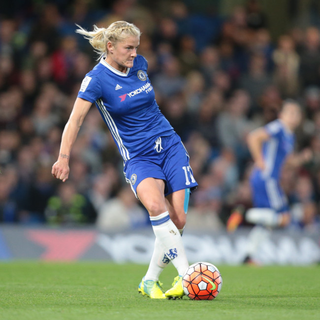 Katie Chapman thinks mothers in football are better supported in the modern climate