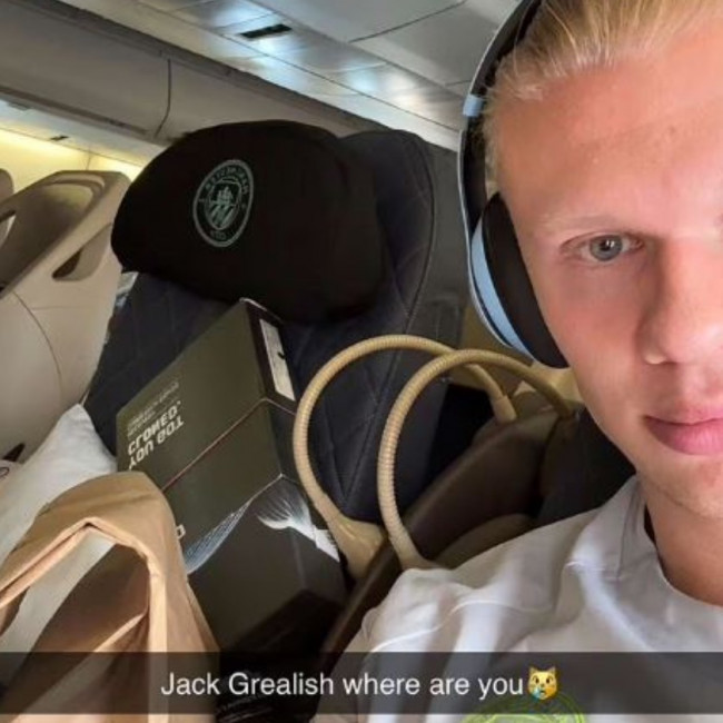 Erling Haaland mourns absence of pal Jack Grealish