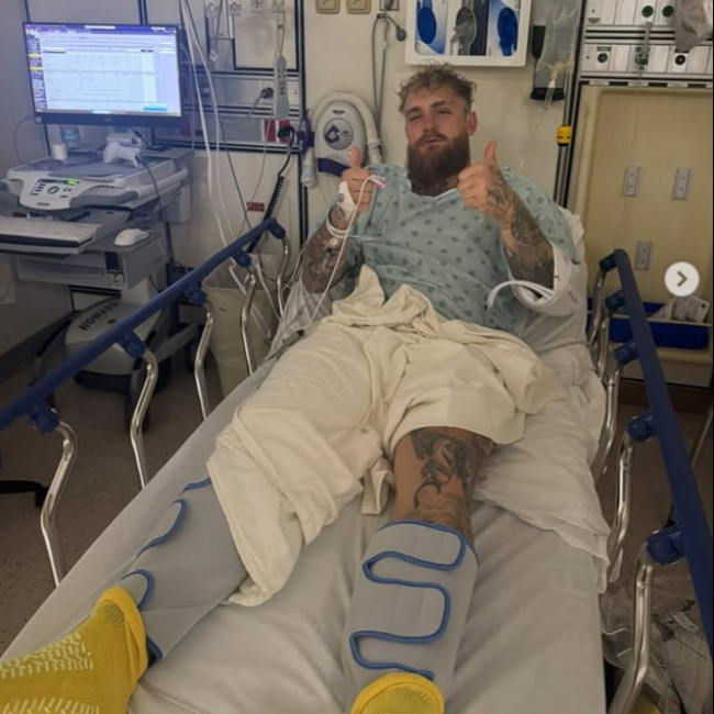 Jake Paul undergoes surgery following knockout defeat to Anthony Joshua