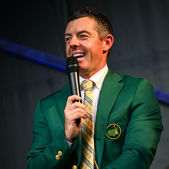 Rory McIlroy used Green Jacket as Halloween costume