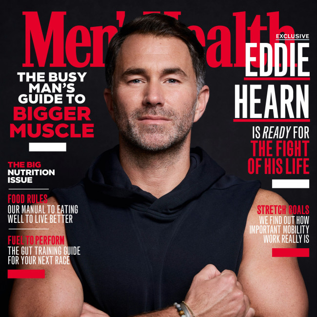 Eddie Hearn credits lifestyle changes for saving him from a 'heart attack'
