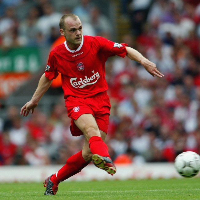 Danny Murphy is recognised around the world for Liverpool goals against Man Utd