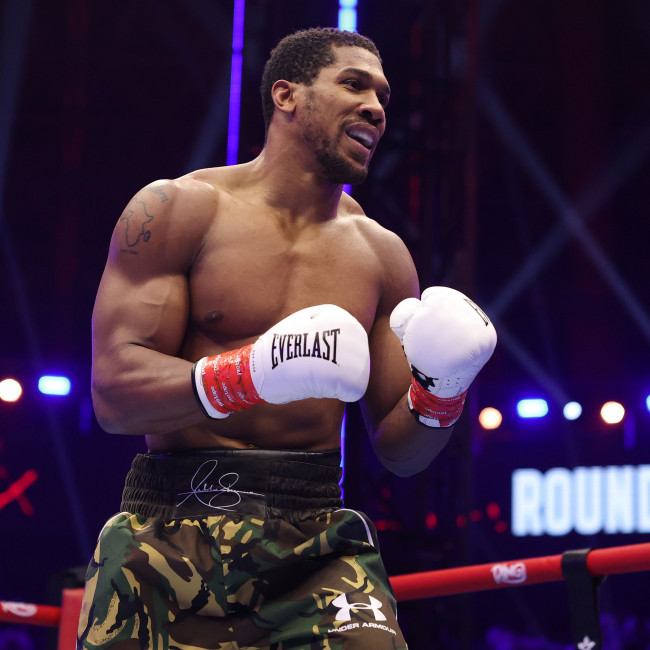 Anthony Joshua hopes to give boxing fans 'a lovely treat' with Tyson Fury fight