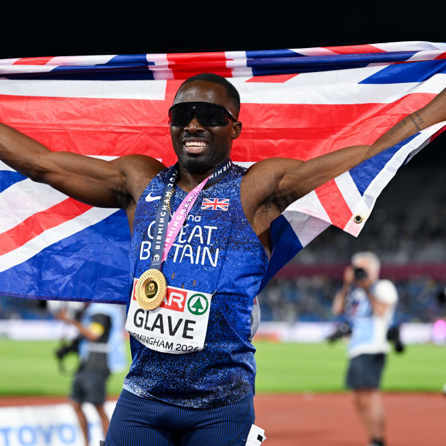 Romell Glave eyes sprinting domination after European Athletics Championships success